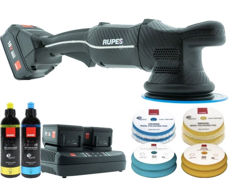 RUPES Bigfoot Hlr15 Ibrid Random Orbital Polisher 